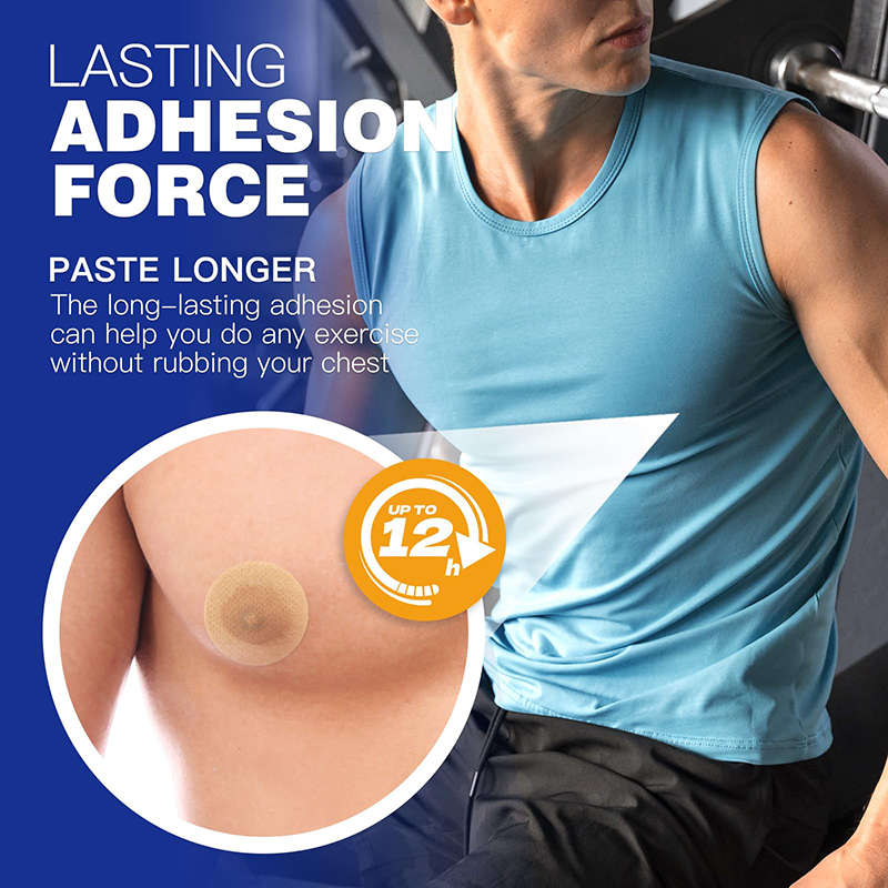 200 個目に見えない男性乳首カバー防水跡のない胸ステッカー - Strapless Bra Adhesive のレビューと価格