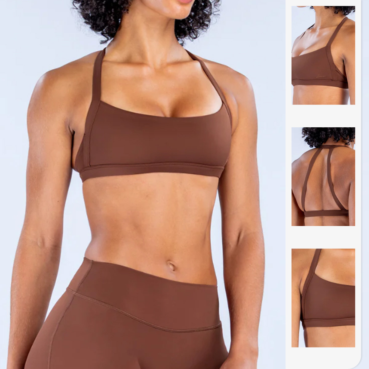 ヨガスポーツブラ レディース 耐衝撃 プッシュアップ ワーク - Sports Bra Racerback のレビューと価格