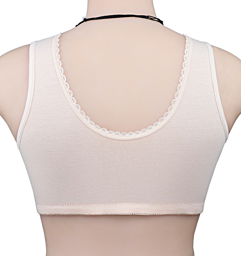 女性用、全面カバー、前留めタイプ、ワイヤーなし、パッドなし、 - Full Coverage Bra のレビューと価格