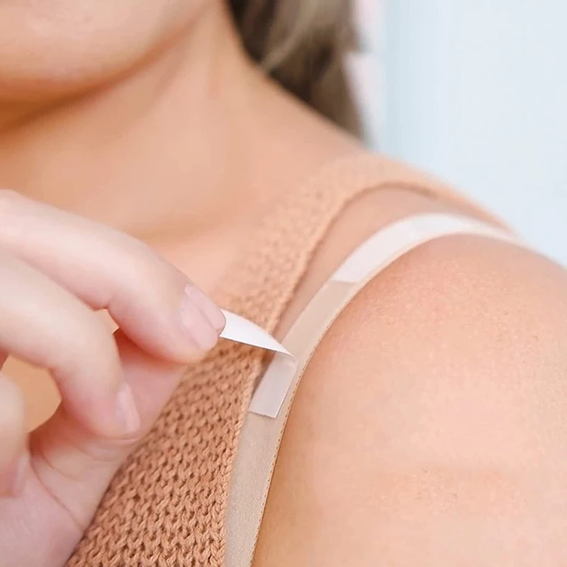 粘着性の下着テープ,両面,粘着性,耐パンク性,透明なランジェ - Strapless Bra Adhesive のレビューと価格